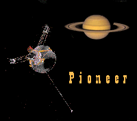 Pioneer 10 und 11 fliegen zu Jupiter, 
dann flog Pioneer 11 durch das Sonnensystem zu Saturn!